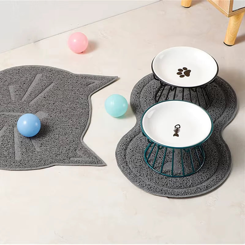 Ceramic Pet Bowl with Stand