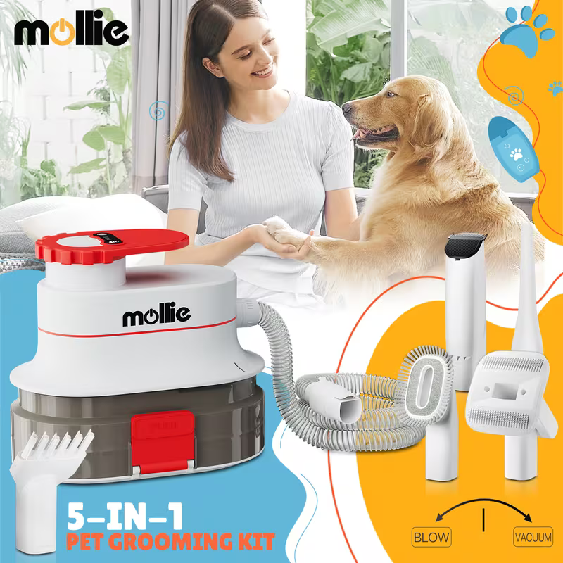 5 in 1 Pet Grooming Kit