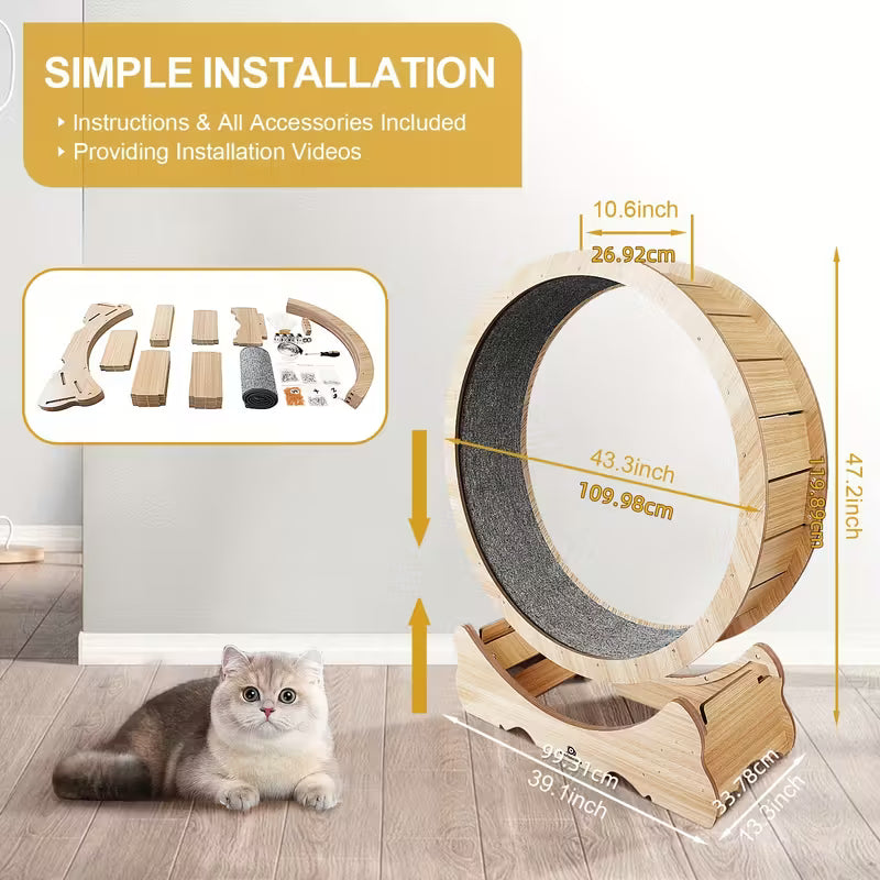 Cat Scratching Wheel