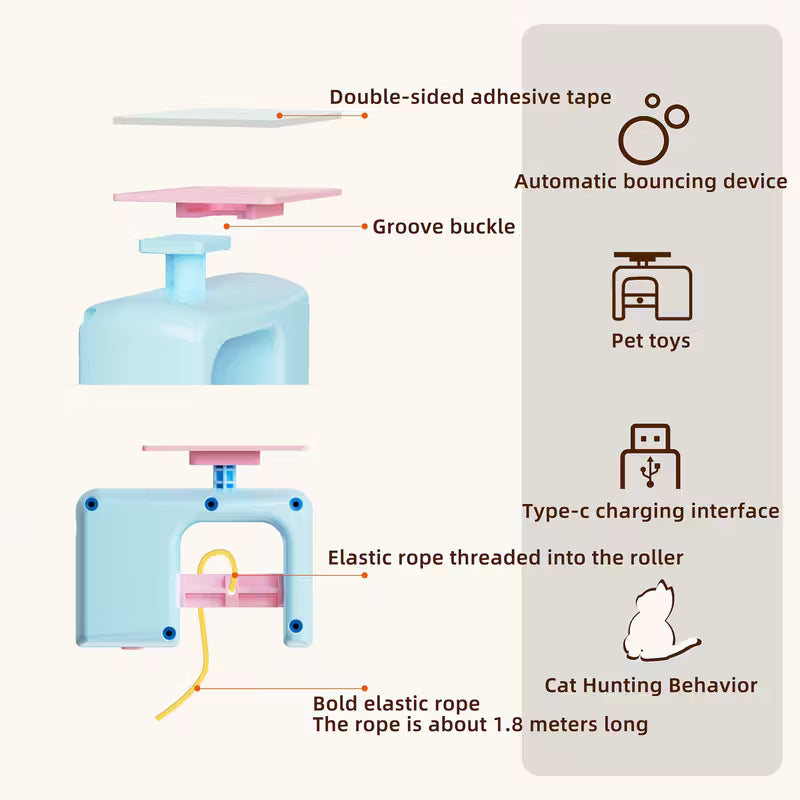 Automatic Cat Yoyo Ball Toy