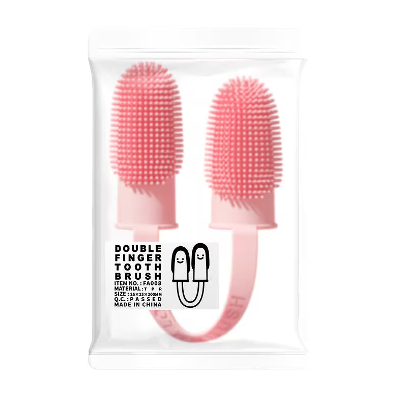 Pet Two-finger Toothbrush