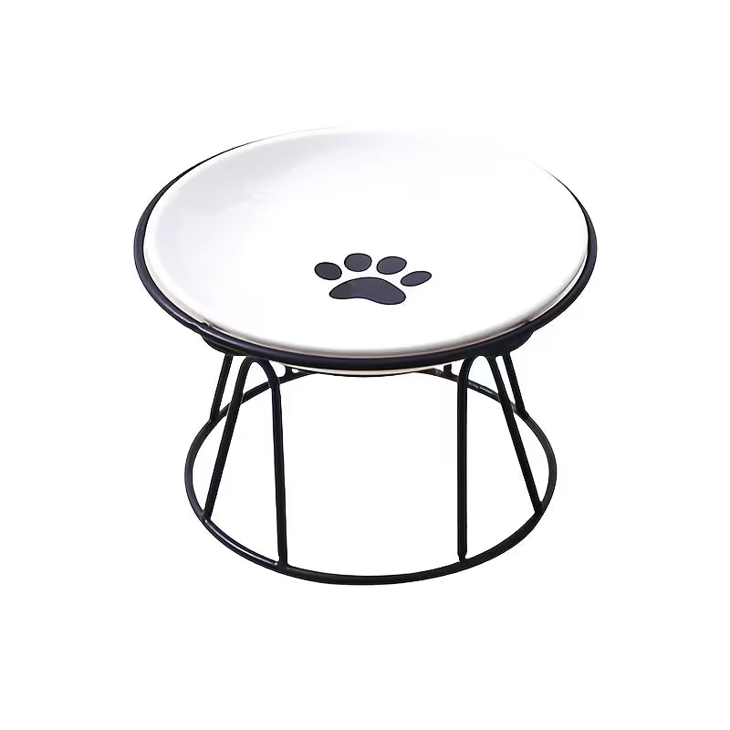 Ceramic Pet Bowl with Stand