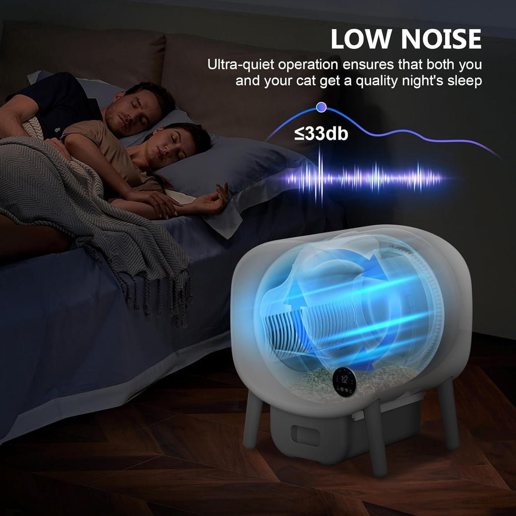 Designer Enclosed Cat Litter Box