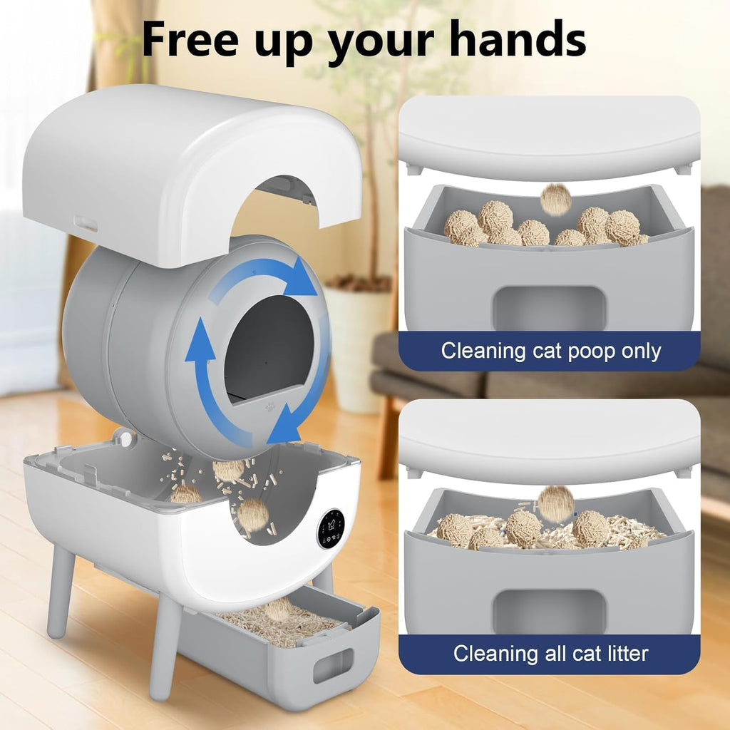 Designer Enclosed Cat Litter Box