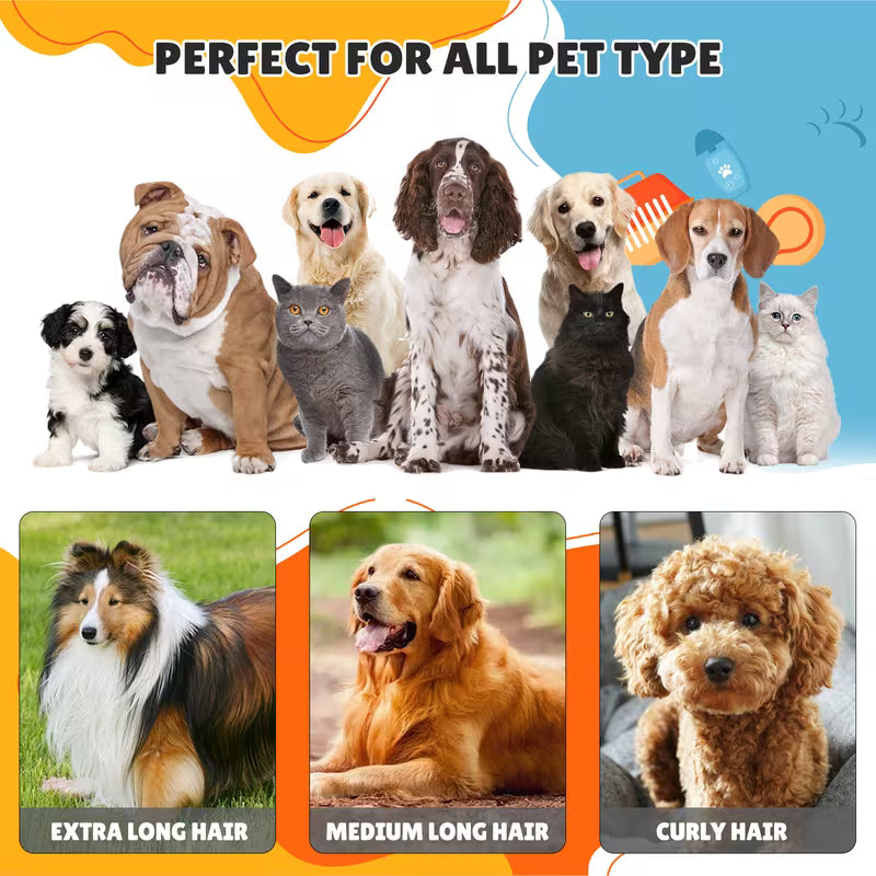 5 in 1 Pet Grooming Kit