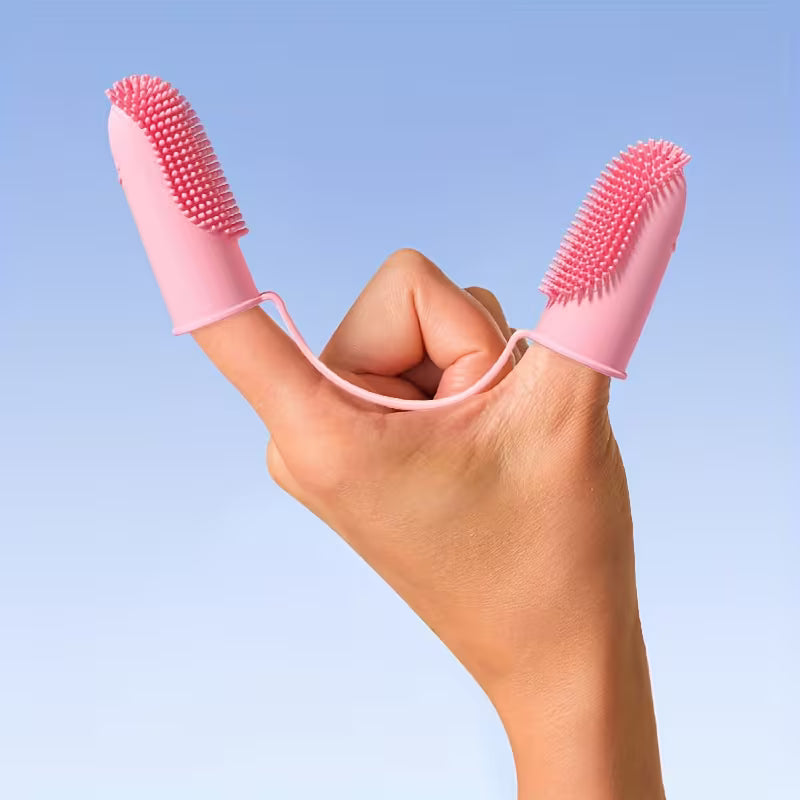 Pet Two-finger Toothbrush