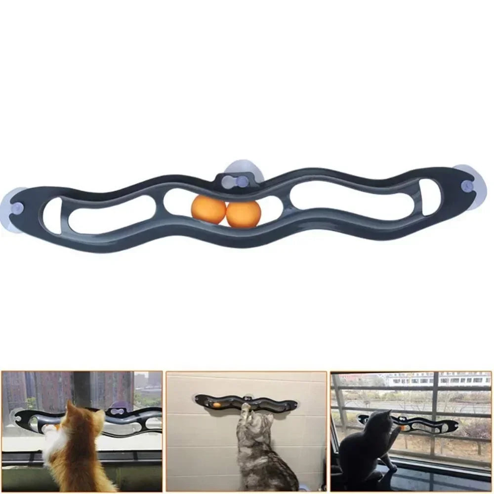 Window Suction Cup Cat Toy