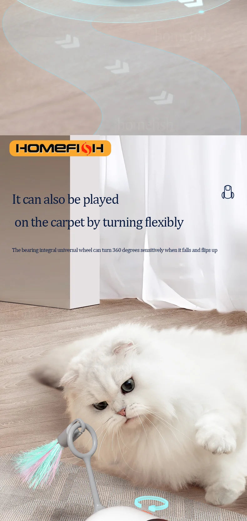 Automatic Moving Remote Controlled Car for Cats