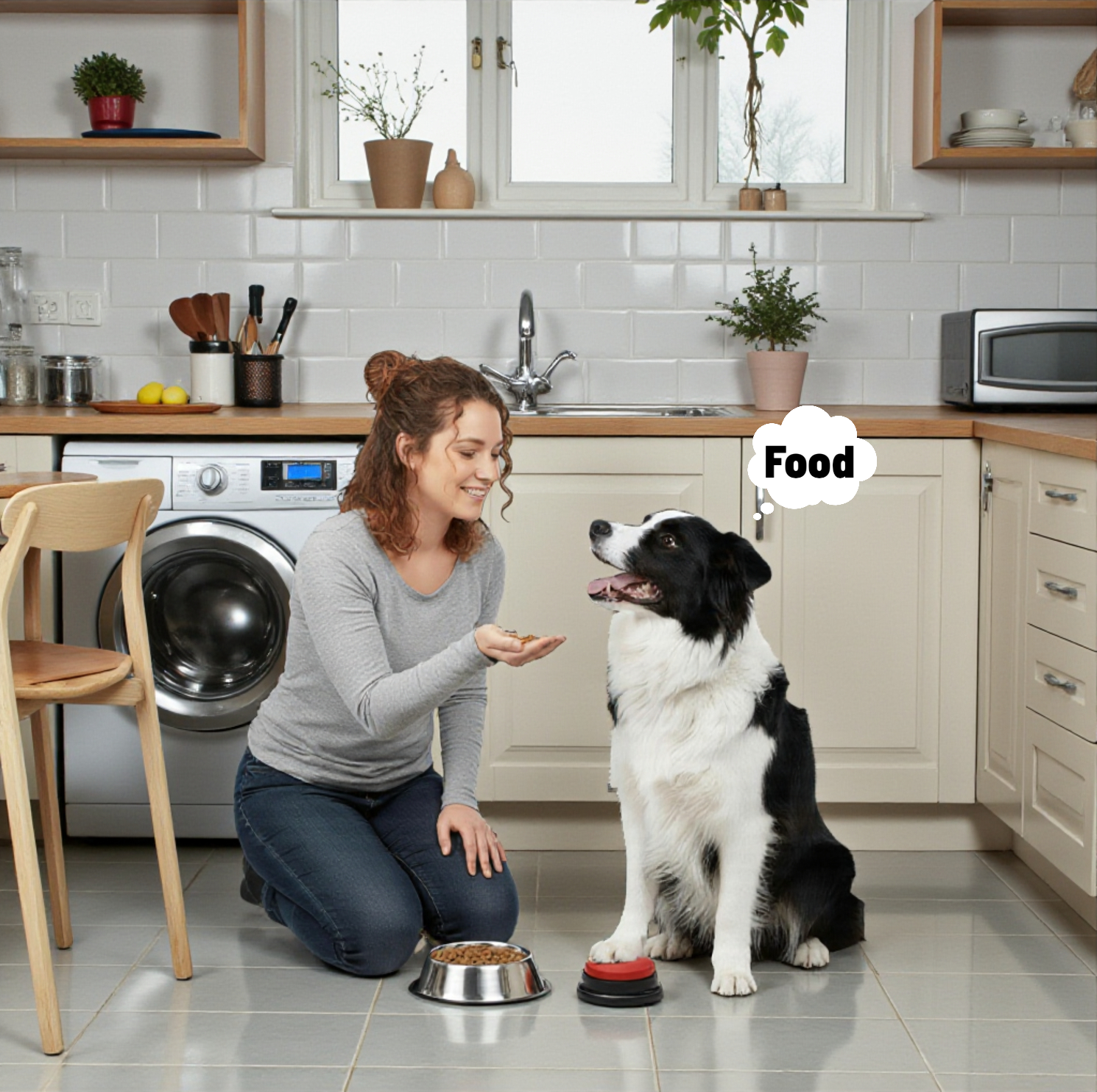 Dog Training Buttons 6 Pieces