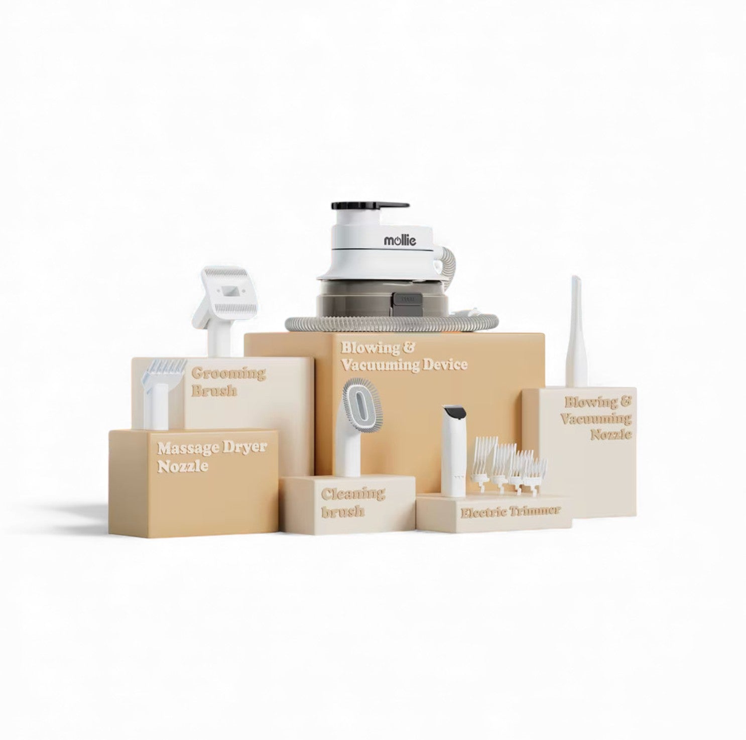 5 in 1 Pet Grooming Kit