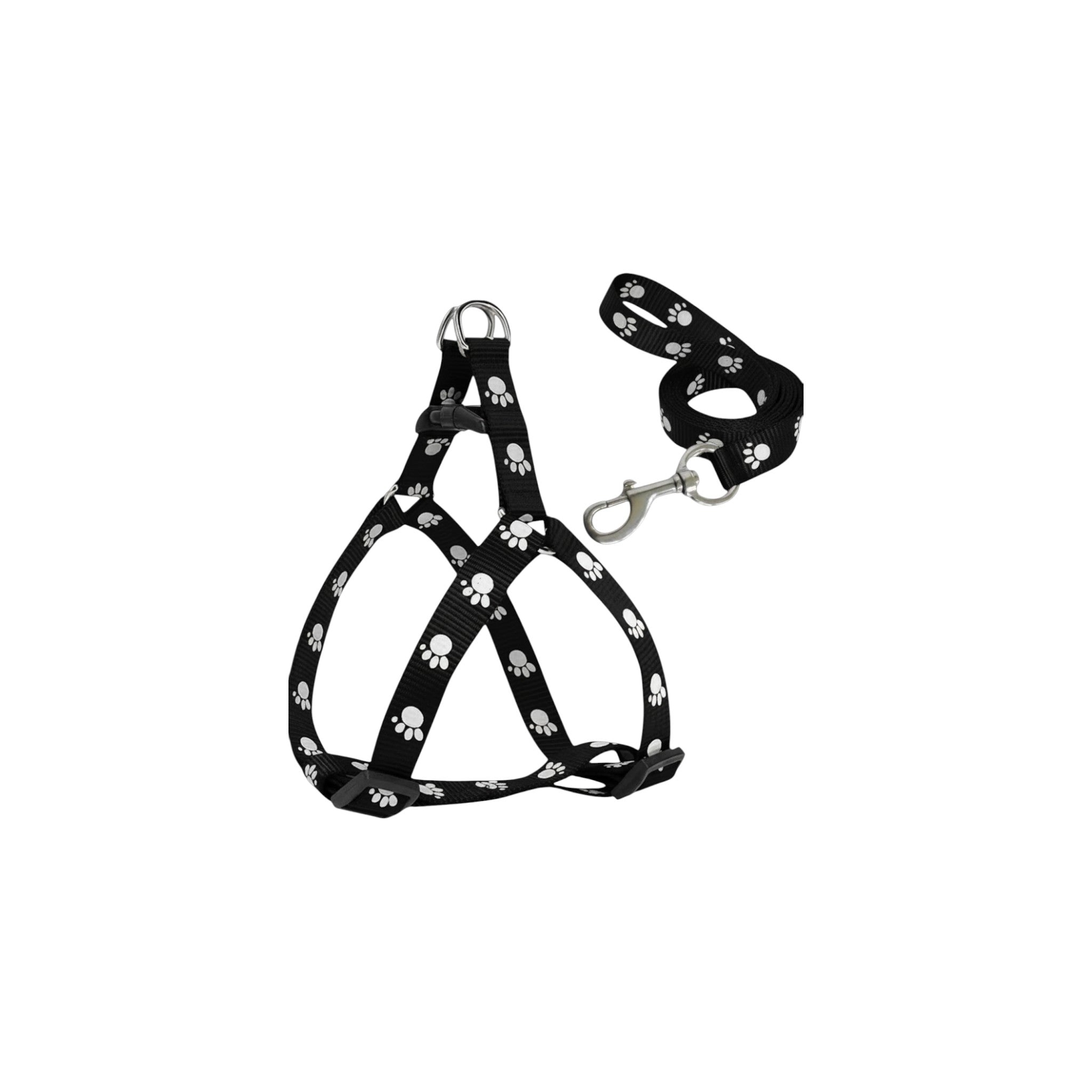 Paw Design Dog Harness & Leash