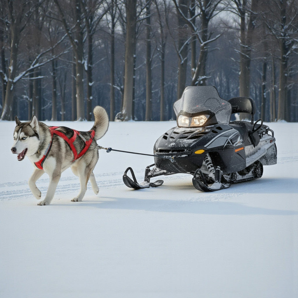 Reflective Running Harness for Big Dogs