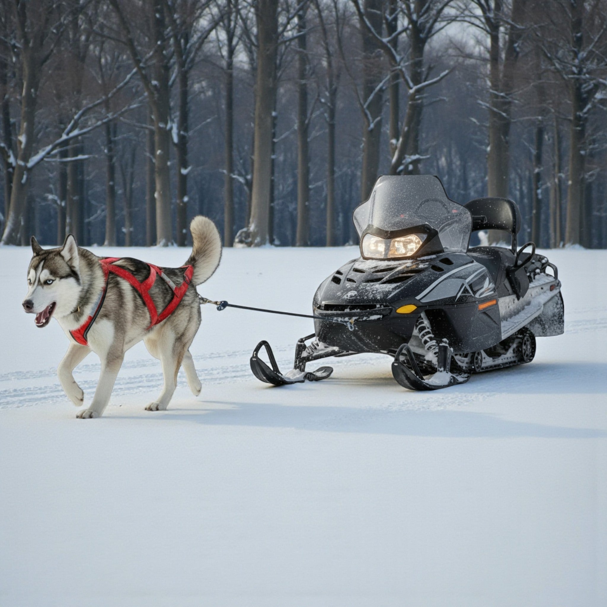 Reflective Running Harness for Big Dogs