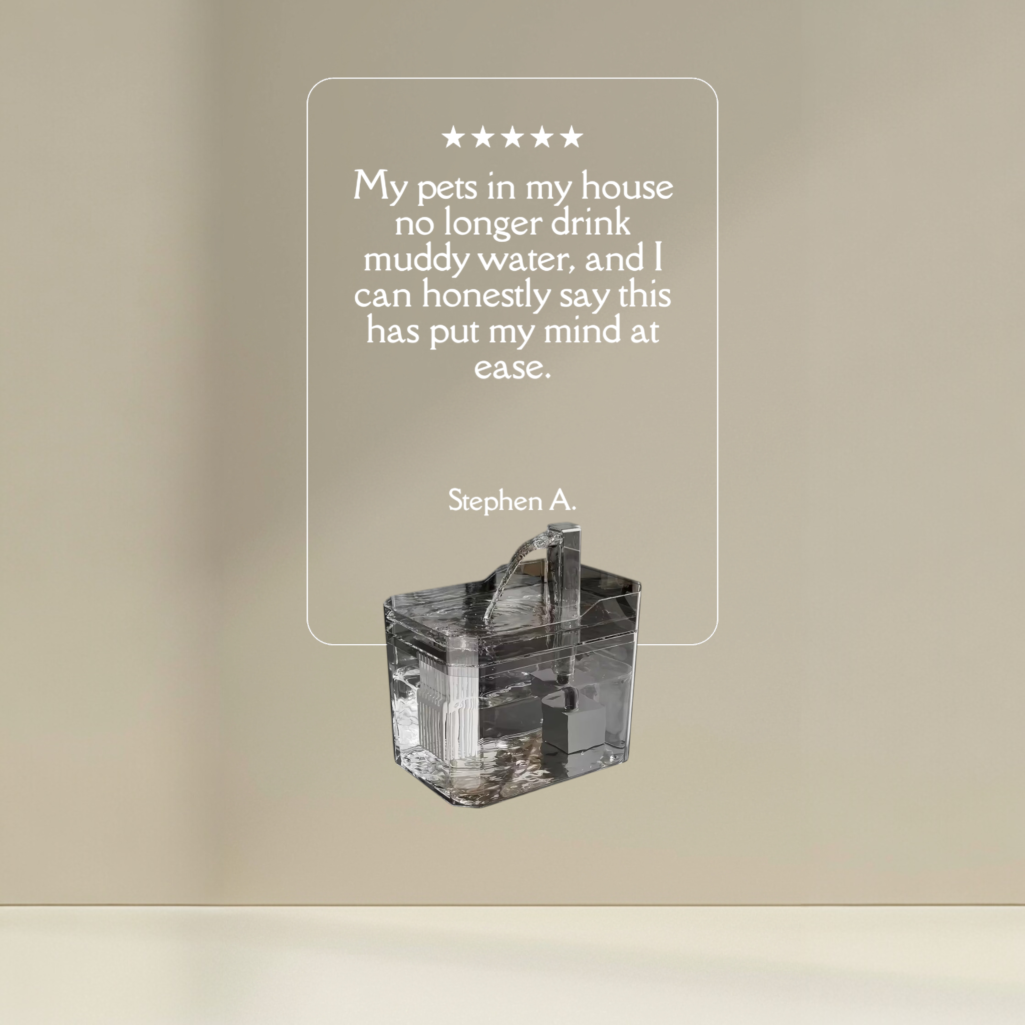 Automatic Pet Smart Water Dispenser