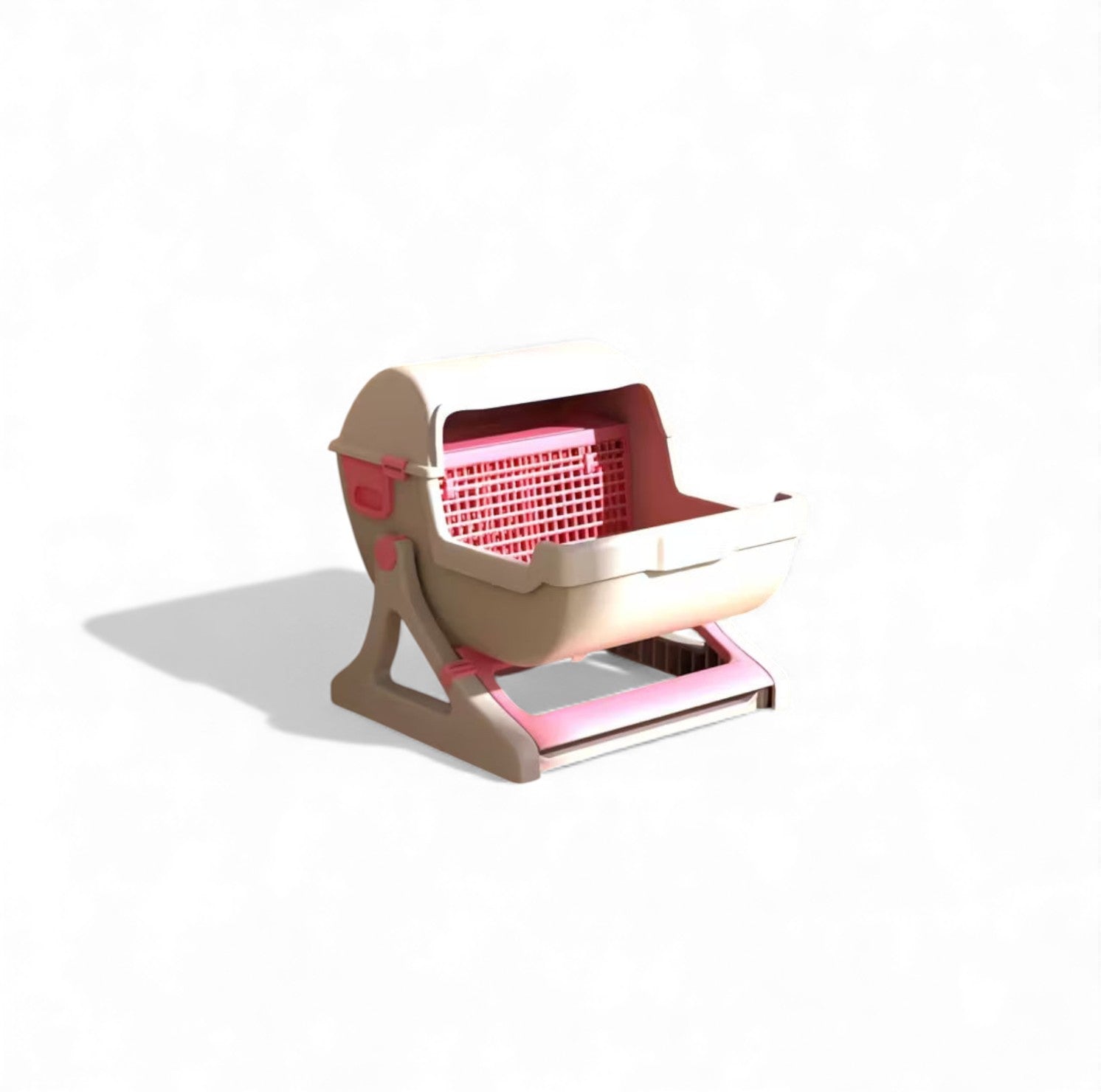 Semi-Automatic Cat Litter Box