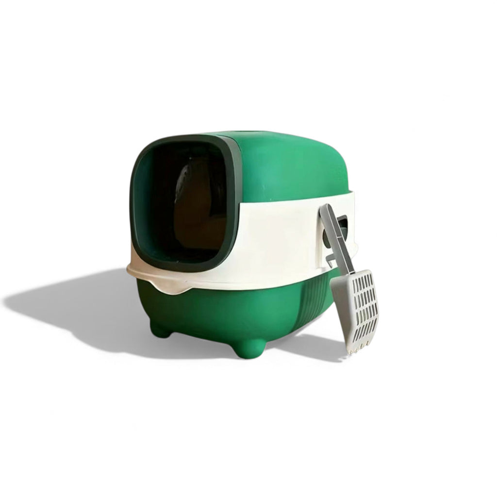 Enclosed Cat Litter Box