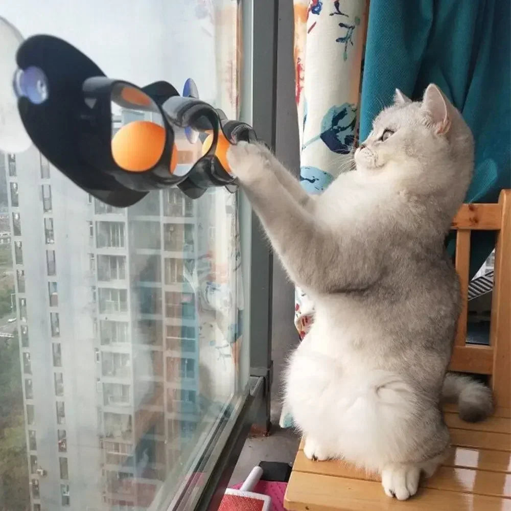 Window Suction Cup Cat Toy