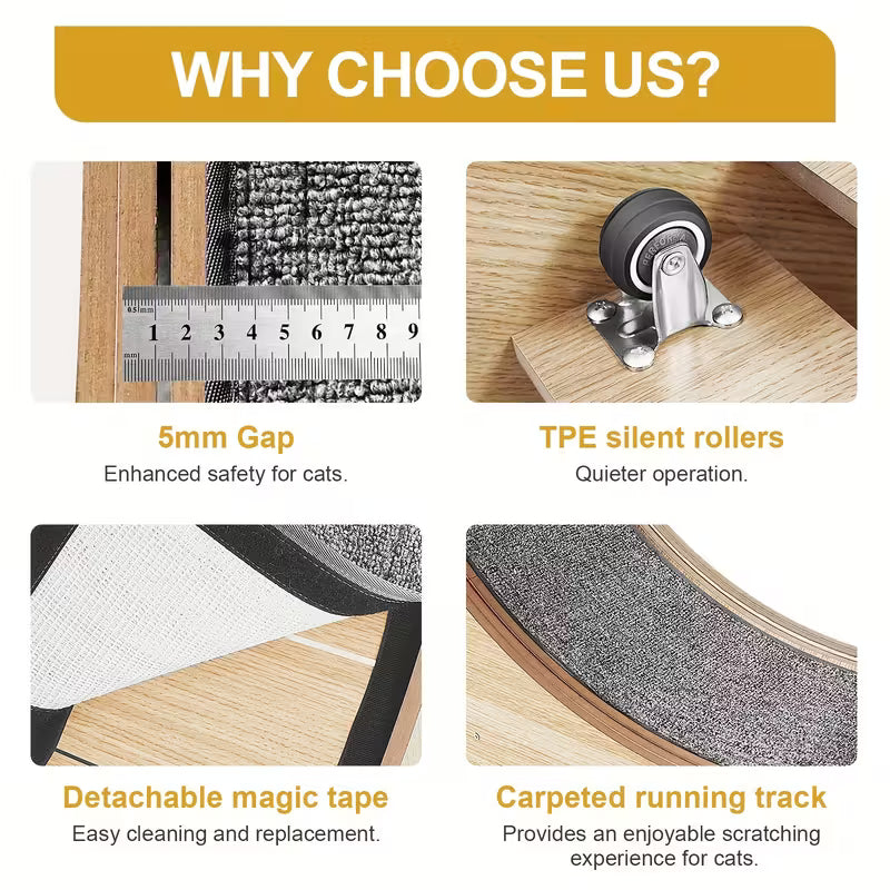 Cat Scratching Wheel