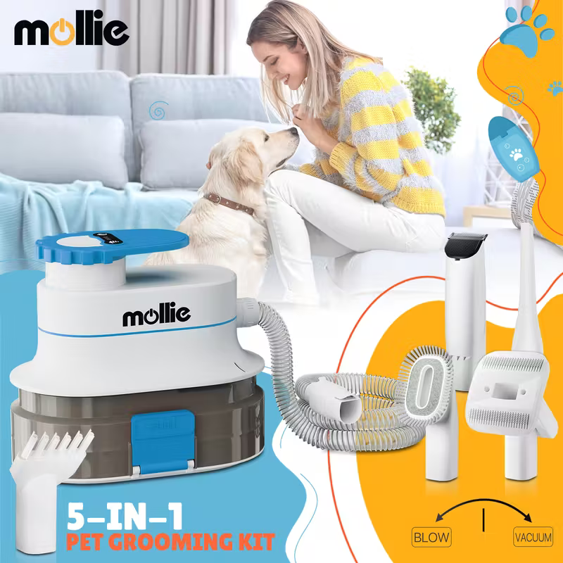 5 in 1 Pet Grooming Kit