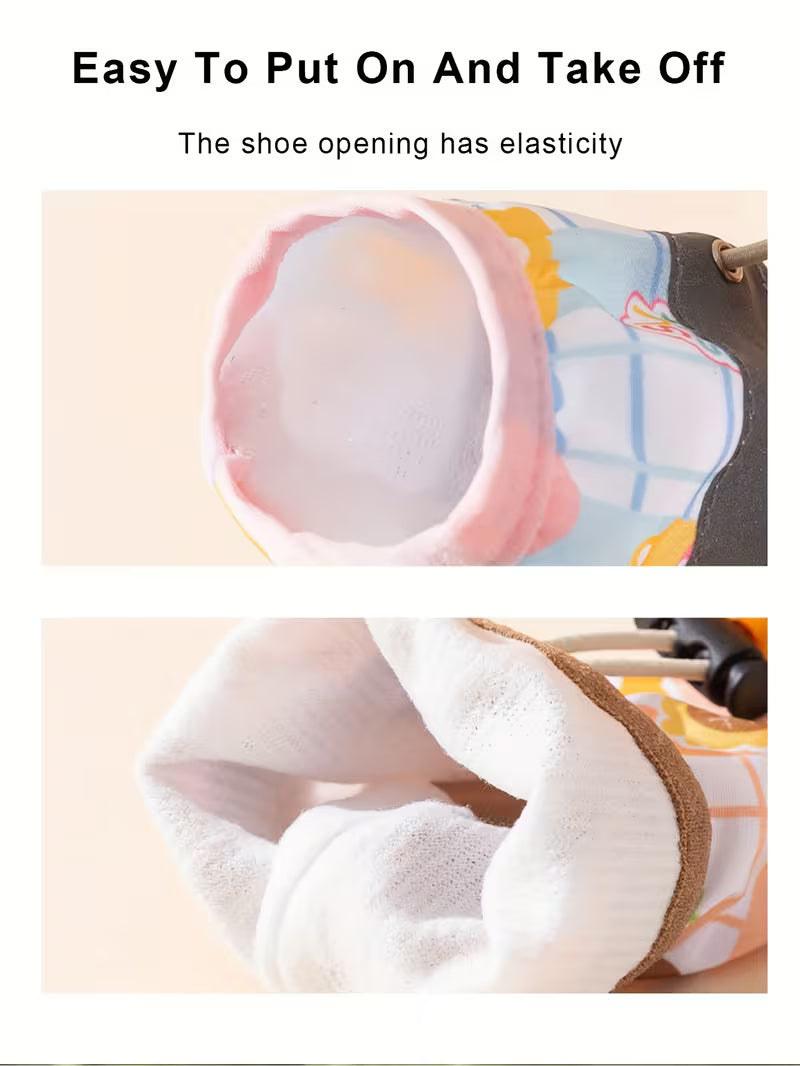 Anti-Slip Cartoon Dog Pattern Shoes