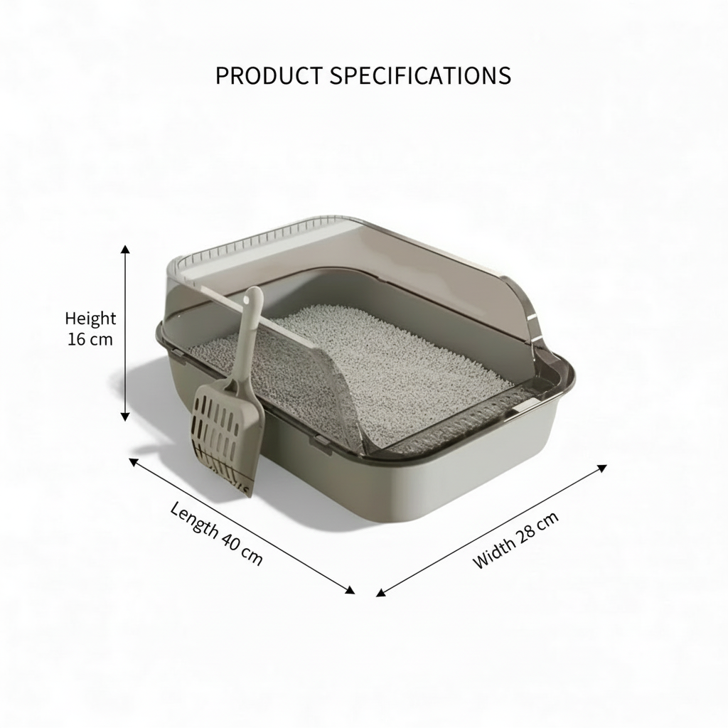 Cat Litter Box Dimensions