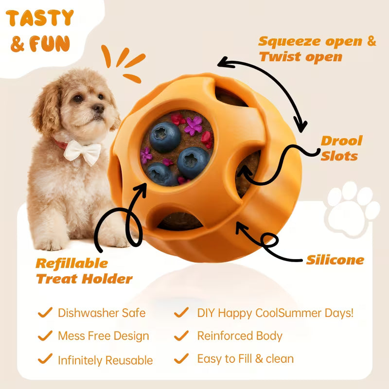Interactive Frozen Dog Toy