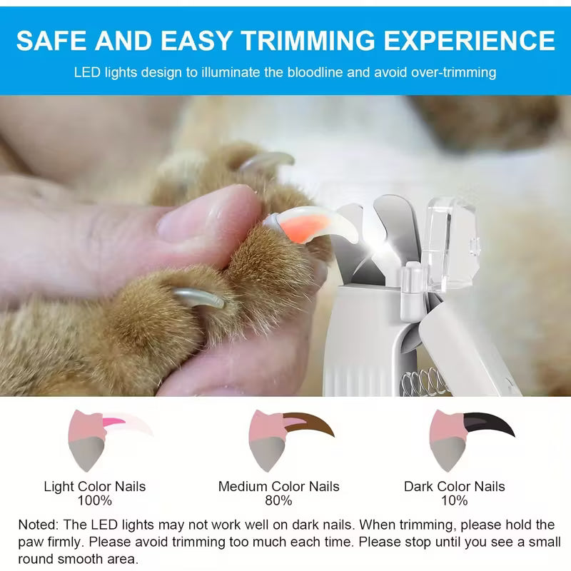 2 in 1 Electric Pet Nail Trimmer