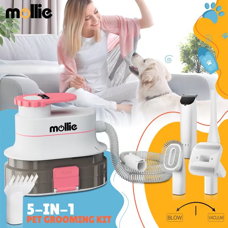 5 in 1 Pet Grooming Kit