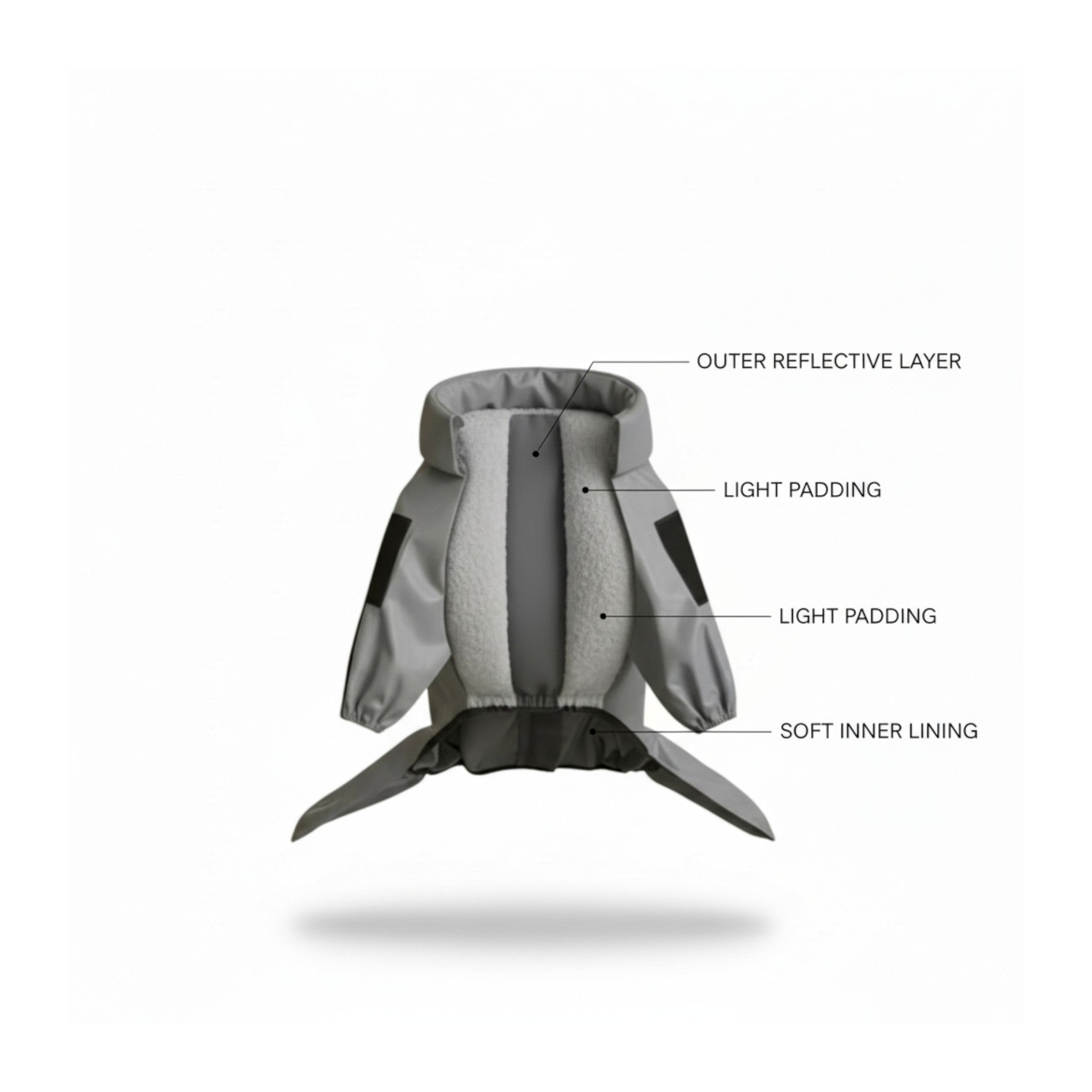 Reflective Pet Raincoat