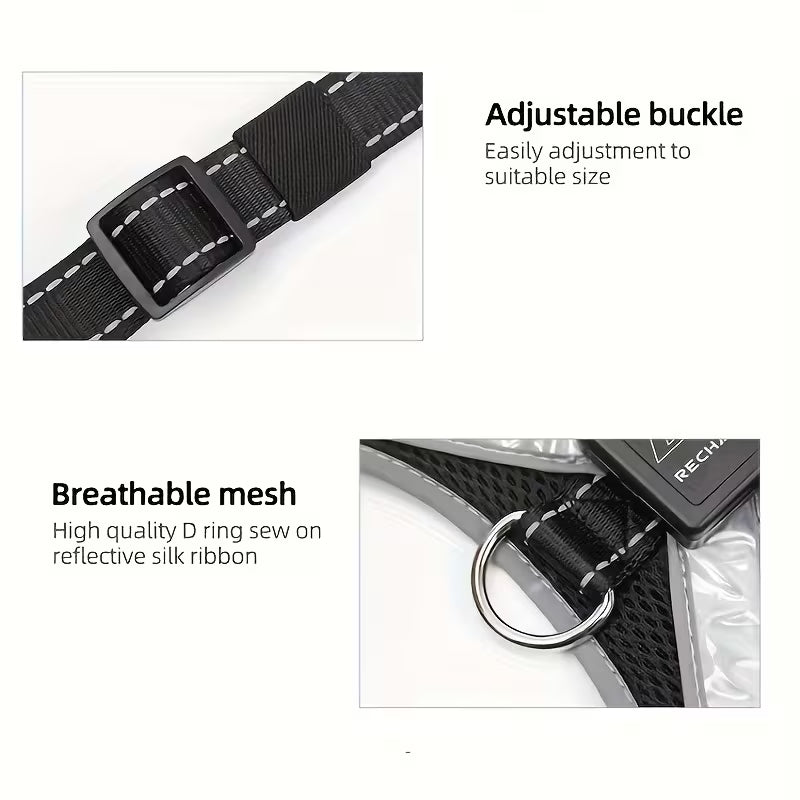 Led Dog Harness 8-Colors