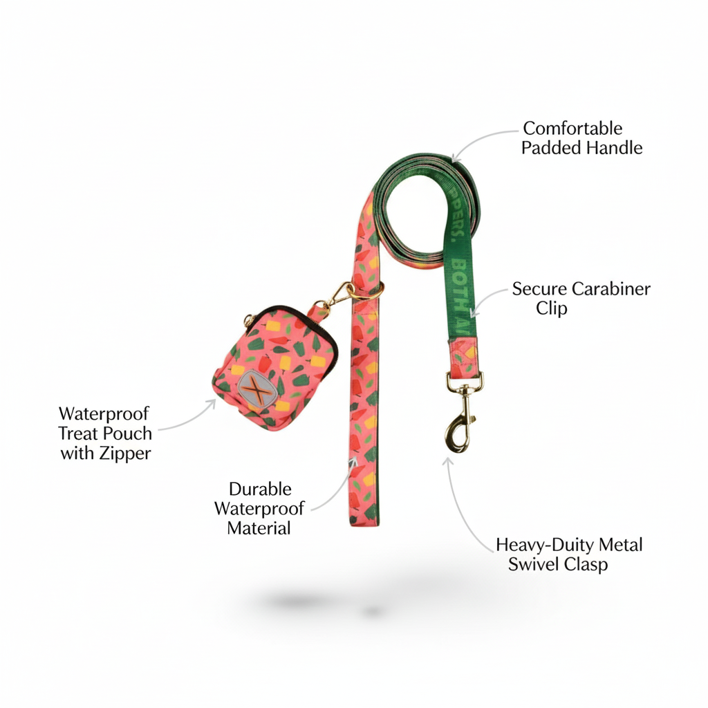 Gezdirme İpi ve Mama Çantası Seti - Premium Ürün Özellikleri