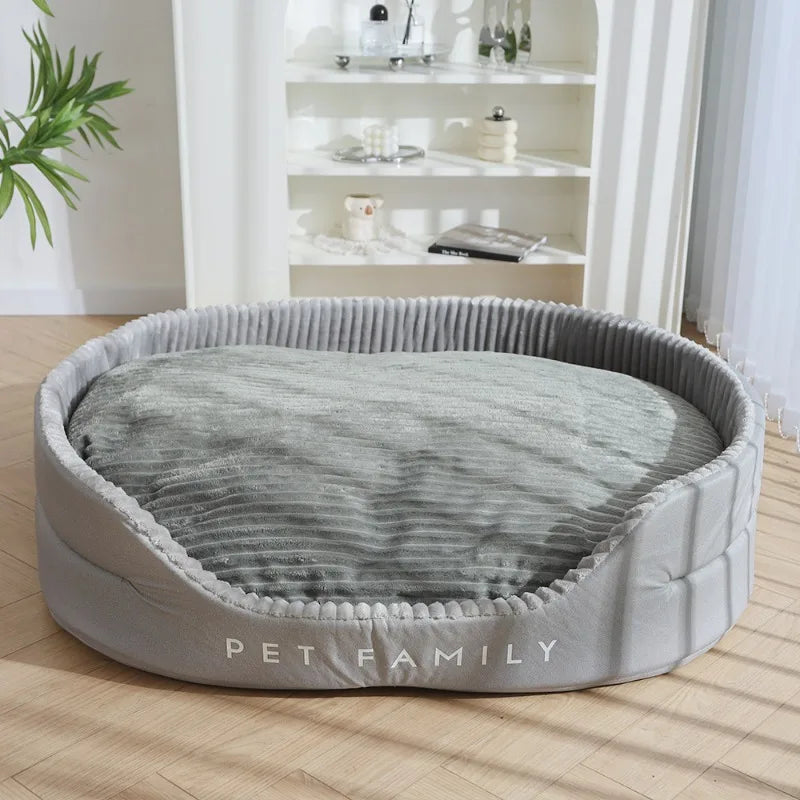 Ultra-Soft Plush Dog Bed